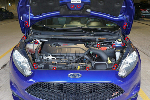 Ford Fiesta ST Engine Bay