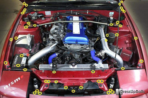 Nissan S13 Engine Bay