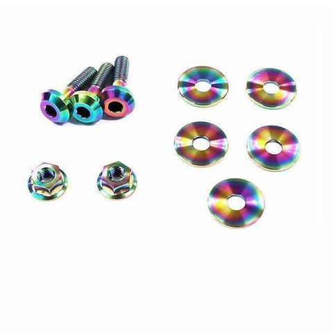 Dress Up Bolts Titanium Engine Cover Kit | 2009-2016 Nissan 370Z Z34 (NIS-041-Ti)