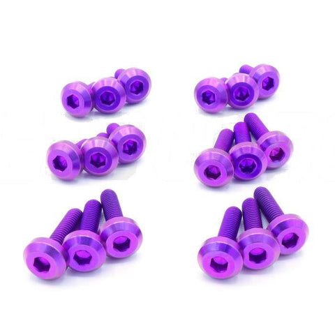 Dress Up Bolts Stage 1 Titanium Engine Hardware Kit | 2003-2006 Mitsubishi Evo 8/9 (MIT-006-Ti)