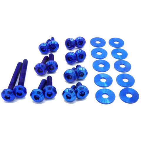 Dress Up Bolts Titanium Hardware Engine Bay Kit | 2015-2021 Volkswagen GTI (VKW-001)