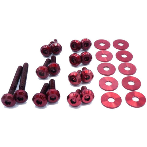 Dress Up Bolts Titanium Hardware Engine Bay Kit | 2015-2021 Volkswagen GTI (VKW-001)