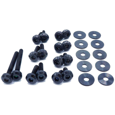 Dress Up Bolts Titanium Hardware Engine Bay Kit | 2015-2021 Volkswagen GTI (VKW-001)