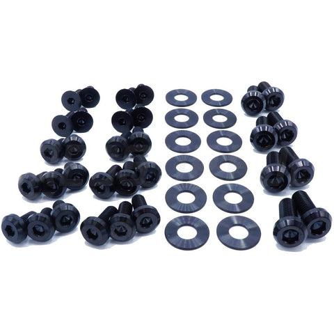 Dress Up Bolts Titanium Hardware Door Kit | 2015-2021 Volkswagen GTI (VKW-003-Ti-GLD/TB/PRP/RED/BLK/BLU/POL)