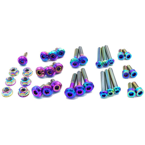 Dress Up Bolts Titanium Stage 1 Engine Hardware Kit | 2015-2021 Volkswagen GTI (VKW-005-Ti)