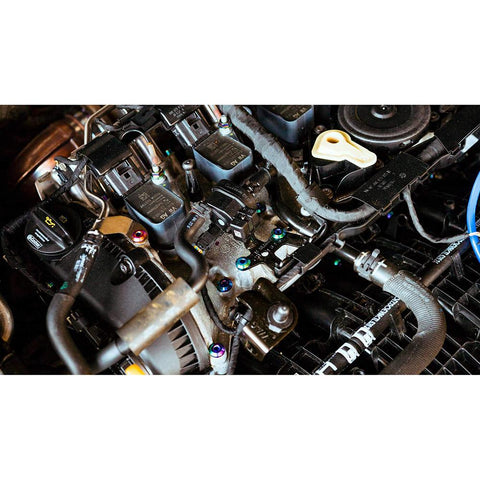 Dress Up Bolts Titanium Stage 1 Engine Hardware Kit | 2015-2021 Volkswagen GTI (VKW-005-Ti)