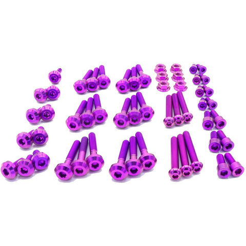 Dress Up Bolts Titanium Stage 2 Engine Hardware Kit | 2015-2021 Volkswagen GTI (VKW-006-Ti-RED/BLU/TB/PRP/POL/GLD/BLK)