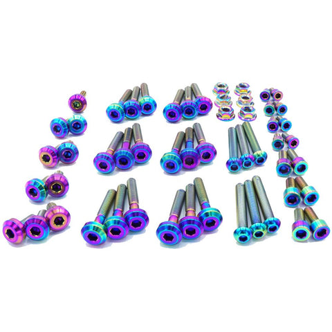Dress Up Bolts Titanium Stage 2 Engine Hardware Kit | 2015-2021 Volkswagen GTI (VKW-006-Ti-RED/BLU/TB/PRP/POL/GLD/BLK)