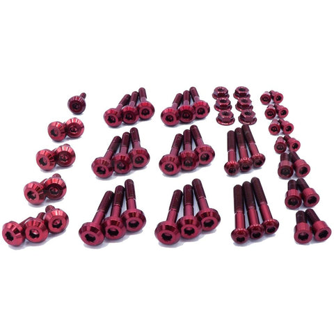 Dress Up Bolts Titanium Stage 2 Engine Hardware Kit | 2015-2021 Volkswagen GTI (VKW-006-Ti-RED/BLU/TB/PRP/POL/GLD/BLK)