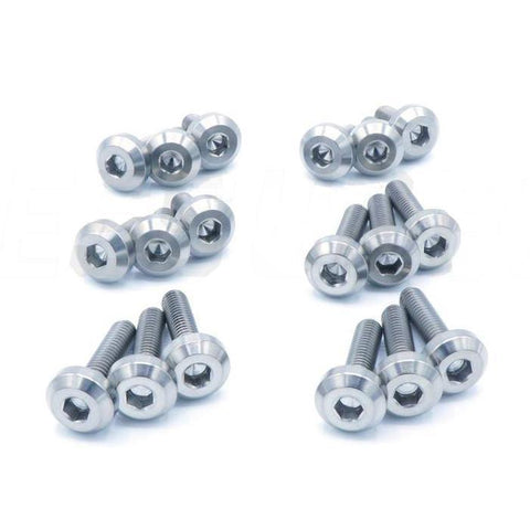Dress Up Bolts Stage 1 Titanium Engine Hardware Kit | 2003-2006 Mitsubishi Evo 8/9 (MIT-006-Ti)