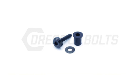 Dress Up Bolts Titanium Wideboy Hardware Combo - 4  (ACC-016-Ti-BLK)