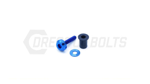 Dress Up Bolts Titanium Wideboy Hardware Combo - 4  (ACC-016-Ti-BLK)