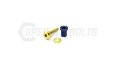Dress Up Bolts Titanium Wideboy Hardware Combo - 4  (ACC-016-Ti-BLK)