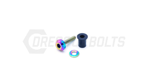 Dress Up Bolts Titanium Wideboy Hardware Combo - 4  (ACC-016-Ti-BLK)