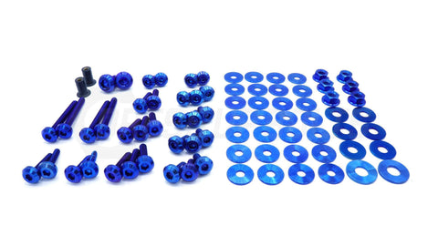 Dress Up Bolts Stage 1 Hardware Engine Bay Kit | 2007-2013 BMW 335i (BMW-002-Ti-BLK)