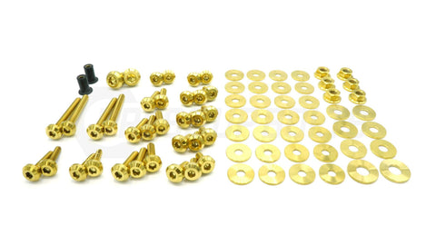 Dress Up Bolts Stage 1 Hardware Engine Bay Kit | 2007-2013 BMW 335i (BMW-002-Ti-BLK)