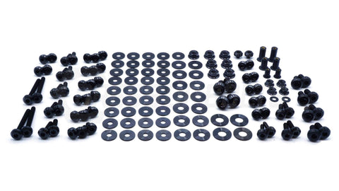 Dress Up Bolts Stage 2 Titanium Hardware Engine Bay Kit | 2007-2013 BMW 335i (BMW-003-Ti-BLK)