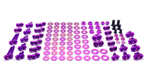 Dress Up Bolts Stage 2 Titanium Hardware Engine Bay Kit | 2007-2013 BMW 335i (BMW-003-Ti-BLK)