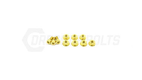 Dress Up Bolts Titanium Hardware Engine Kit for N54 | Multiple BMW Fitments (BMW-004-Ti-BLK)