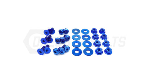 Dress Up Bolts Titanium Hardware Door Kit | 2007-2013 BMW 335i (BMW-006-Ti-BLK)