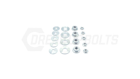 Dress Up Bolts Titanium Hardware Vented Hood Kit | 2019-2021 Chevrolet Camaro (CHE-007-Ti-BLK)