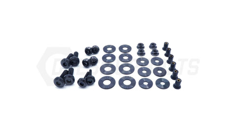 Dress Up Bolts Stage 2 Titanium Hardware Trunk Kit | 2016-2021 Chevrolet Camaro (CHE-010-Ti-BLK)