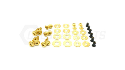 Dress Up Bolts Stage 2 Titanium Hardware Trunk Kit | 2016-2021 Chevrolet Camaro (CHE-010-Ti-BLK)