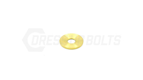 Dress Up Bolts M6 Titanium Washer  (IND-006-Ti-BLK)