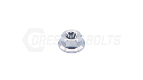 Dress Up Bolts M10x1.25 Titanium Nut  (IND-009-Ti-BLK)
