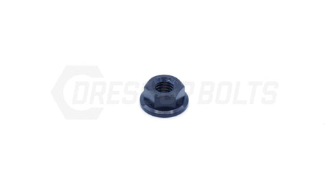 Dress Up Bolts M8x1.25 Titanium Nut  (IND-010-Ti-BLK)
