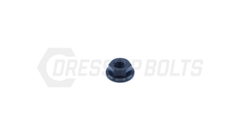 Dress Up Bolts M6x1 Titanium Nut  (IND-011-Ti-BLK)