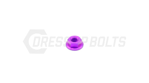 Dress Up Bolts M6x1 Titanium Nut  (IND-011-Ti-BLK)