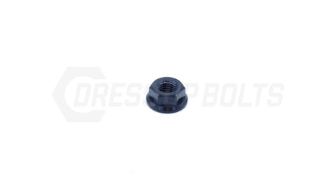 Dress Up Bolts M7x1 Titanium Nut  (IND-016-Ti-BLK)