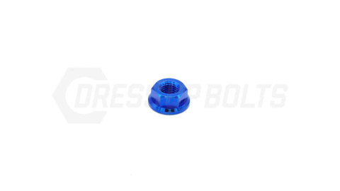 Dress Up Bolts M7x1 Titanium Nut  (IND-016-Ti-BLK)