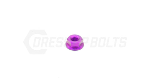 Dress Up Bolts M7x1 Titanium Nut  (IND-016-Ti-BLK)