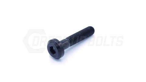 Dress Up Bolts M8x1.25x40mm Titanium Bolt  (IND-018-Ti-BLK)