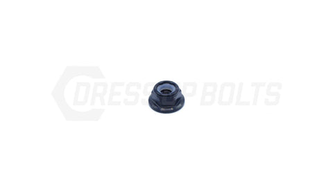 Dress Up Bolts M6x1 Titanium Nyloc Nut  (IND-021-Ti-BLK)