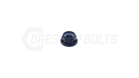 Dress Up Bolts M8x1.25 Titanium Nyloc Nut  (IND-022-Ti-BLK)