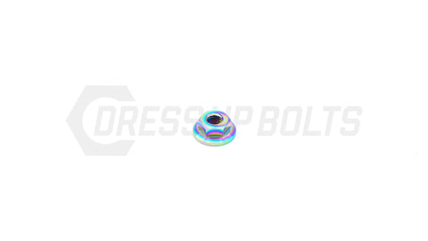 Dress Up Bolts M5x.8 Titanium Nut  (IND-029-Ti-BLK)
