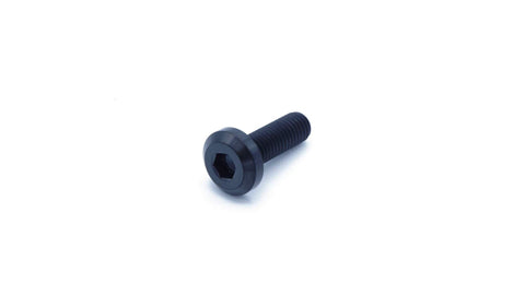 Dress Up Bolts M8x1.25x25mm Titanium Bolt  (IND-034-Ti-BLK)