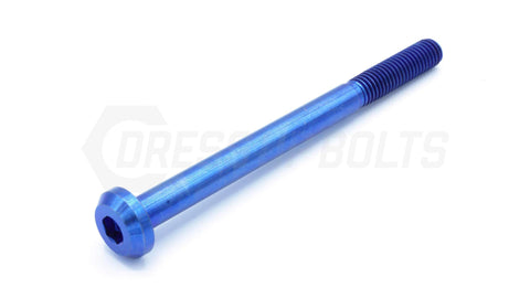 Dress Up Bolts M8x1.25x100mm Titanium Bolt  (IND-036-Ti-BLK)