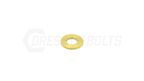 Dress Up Bolts M9 Titanium Washer  (IND-046-Ti-BLK)