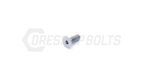 Dress Up Bolts M5x.8x15mm Titanium Countersunk Bolt  (IND-051-Ti-BLK)