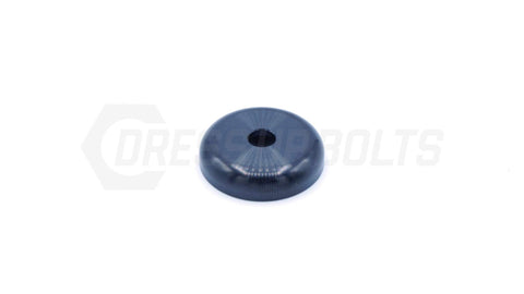 Dress Up Bolts M6 Titanium Dome Washer  (IND-053-Ti-BLK)