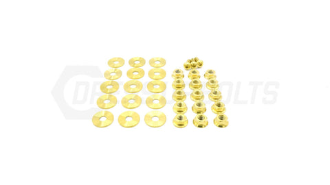Dress Up Bolts Titanium Hardware Valve Cover Kit for SR20DET VTC | Multiple Nissan Fitments (NIS-058-Ti-BLK)