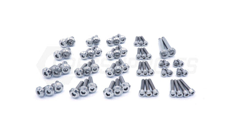 Dress Up Bolts Stage 3 Titanium Hardware Engine Kit for RB25 | Multiple Nissan Fitments (NIS-059-Ti-BLK)