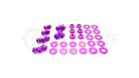 Dress Up Bolts Stage 1 Titanium Hardware Engine Bay Kit | 1992-2001 Subaru Impreza (SUB-020-Ti-BLK)