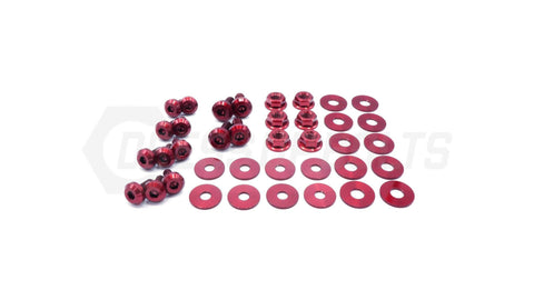 Dress Up Bolts Stage 1 Titanium Hardware Engine Bay Kit | 1992-2001 Subaru Impreza (SUB-020-Ti-BLK)