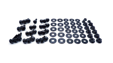 Dress Up Bolts Stage 2 Titanium Hardware Engine Bay Kit | 1992-2001 Subaru Impreza (SUB-021-Ti-BLK)