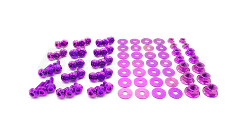 Dress Up Bolts Stage 2 Titanium Hardware Engine Bay Kit | 1986-1992 Toyota Supra (TOY-038-Ti-BLK)